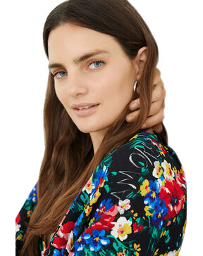 DESIGUAL 'VERBENA' FLORAL ΜΠΛΟΥΖΑ ΓΥΝΑΙΚEIA 21WWBW36-9019