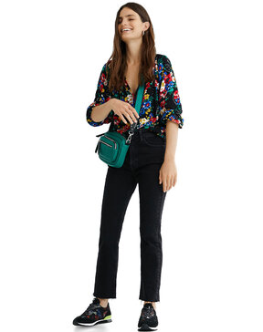 DESIGUAL 'VERBENA' FLORAL ΜΠΛΟΥΖΑ ΓΥΝΑΙΚEIA 21WWBW36-9019