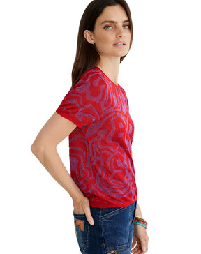 DESIGUAL 'MIND, BODY, SOUL' ΖΑΚΑΡ ΠΛΕΚΤΗ ΜΠΛΟΥΖΑ ΓΥΝΑΙΚΕΙΑ 21WWTK57-3026