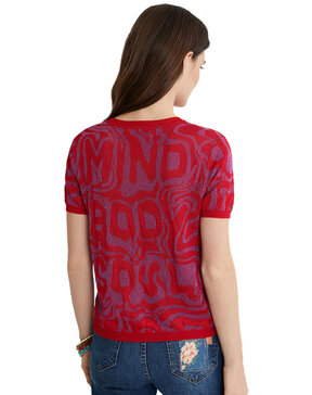 DESIGUAL 'MIND, BODY, SOUL' ΖΑΚΑΡ ΠΛΕΚΤΗ ΜΠΛΟΥΖΑ ΓΥΝΑΙΚΕΙΑ 21WWTK57-3026