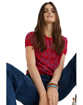 DESIGUAL 'MIND, BODY, SOUL' ΖΑΚΑΡ ΠΛΕΚΤΗ ΜΠΛΟΥΖΑ ΓΥΝΑΙΚΕΙΑ 21WWTK57-3026