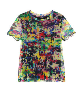 DESIGUAL 'ELOISSE' ARTY SLIM ΜΠΛΟΥΖΑ ΓΥΝΑΙΚEIA ME ΤΟΥΛΙ 21WWTKC9-9019