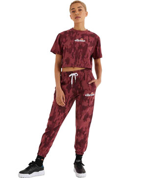 ELLESSE 'FIREBALL' CAMO CROP TOP ΓΥΝΑΙΚEIO SGK12431-DARK PURPLE