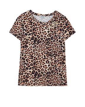 LIU JO ΜΠΛΟΥΖΑ ΓΥΝΑΙΚEIA ME ANIMAL PRINT WF1382J6296-S9316