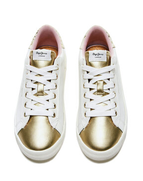 PEPE JEANS 'KIOTO FIRE' METALLIZED SNEAKERS ΓΥΝΑΙΚEIA PLS31173-099