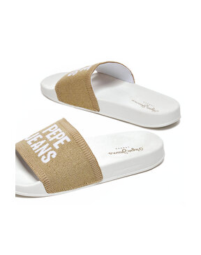 PEPE JEANS ΠΛΕΚΤΕΣ SLIDERS ΓΥΝΑΙΚΕΙΕΣ PLS70100-099