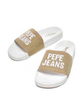 PEPE JEANS ΠΛΕΚΤΕΣ SLIDERS ΓΥΝΑΙΚΕΙΕΣ PLS70100-099