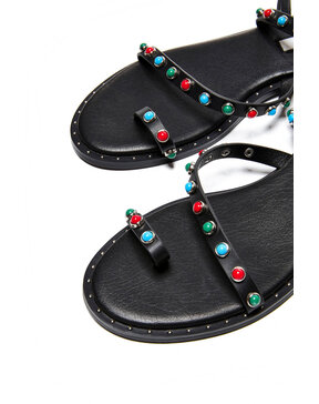 PEPE JEANS 'HAYES' ΣΑΝΔΑΛΙΑ ΓΥΝΑΙΚΕΙΑ ME ΠΟΛΥΧΡΩΜΑ ΤΡΟΥΚΣ PLS90498-999